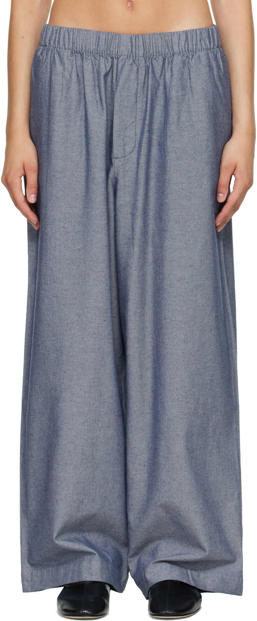 Baserange Navy Claude Lounge Pants