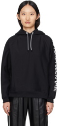 Victoria Beckham Black Logo Hoodie