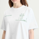 Damson Madder Women's Presented By End. Solo Salad Graphic T-Shirt in White