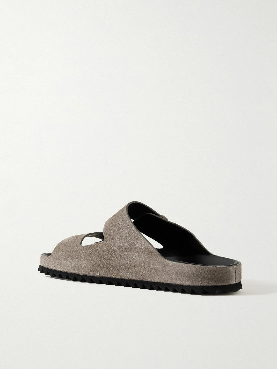 Officine Creative - Agorà 010 Suede Sandals - Neutrals