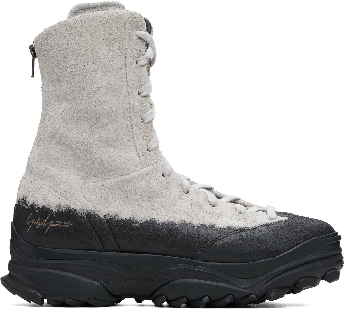 Y-3 Gray GSG9 Boots