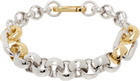 Laura Lombardi Silver & Gold Pietra Bracelet