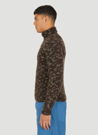 Spotted Sweater in Brown
