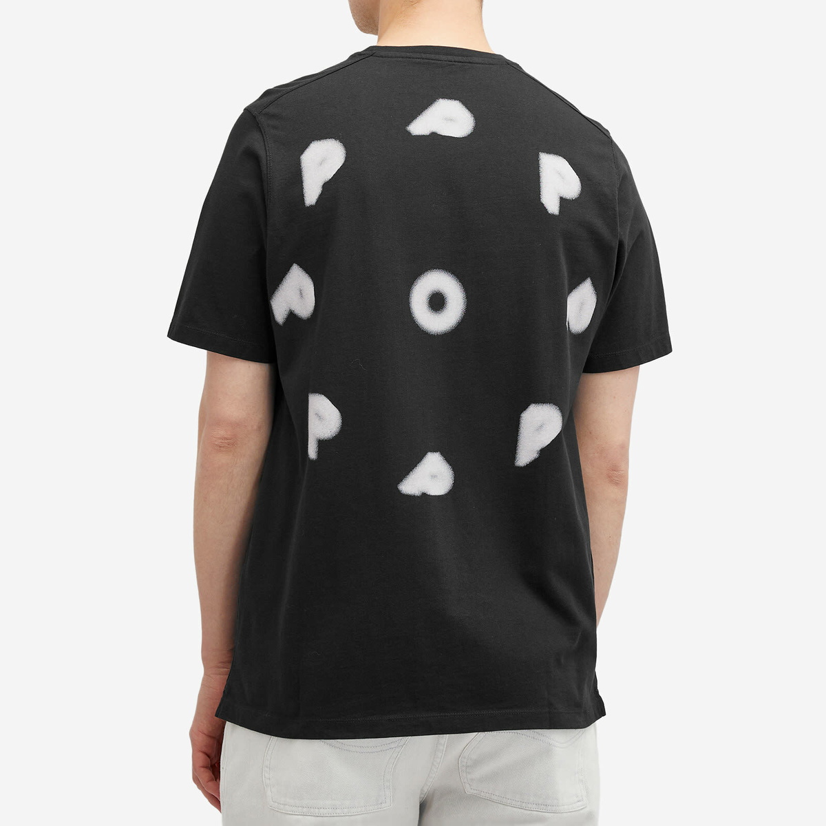 Pop Trading Company Men's Blurred T-Shirt in Black