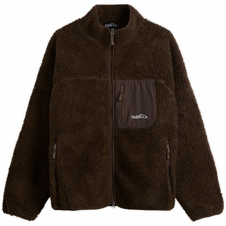 Photo: Mellow Clo Men's Cabin Fleece in Brown