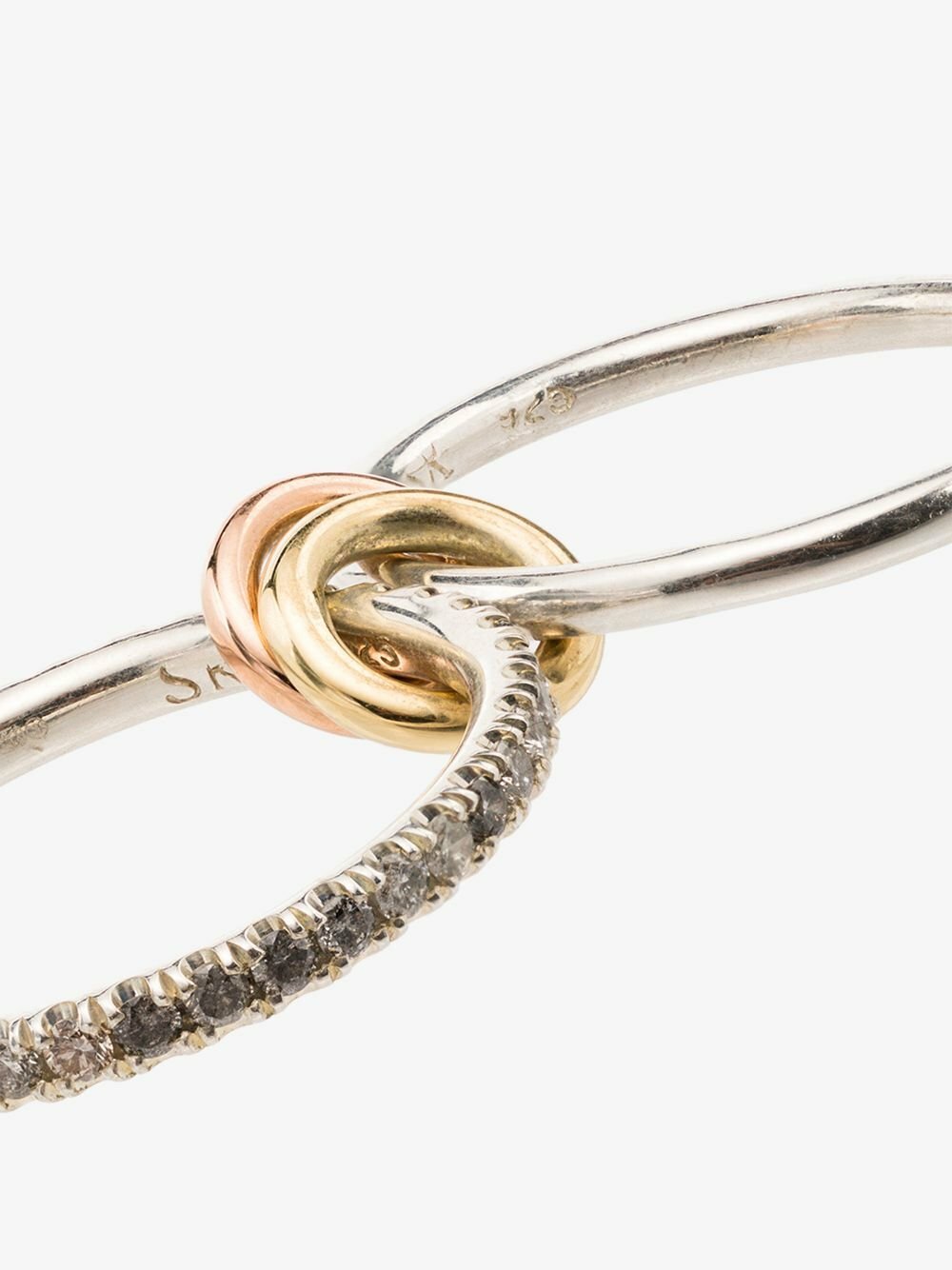Spinelli Kilcollin Sterling Silver Marigold Diamond Ring