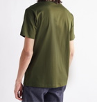 HANDVAERK - Pima Cotton-Jersey T-Shirt - Green