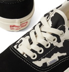 Vans - UA OG Era LX Printed Canvas and Suede Sneakers - Black