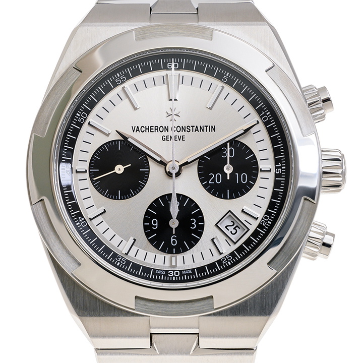 Photo: Vacheron Constantin Overseas Chronograph Automatic Silver Dial Mens Watch 5520V/210A-B686