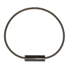 Le Gramme Black Slick Polished Ceramic Le 5 Grammes Cable Bracelet