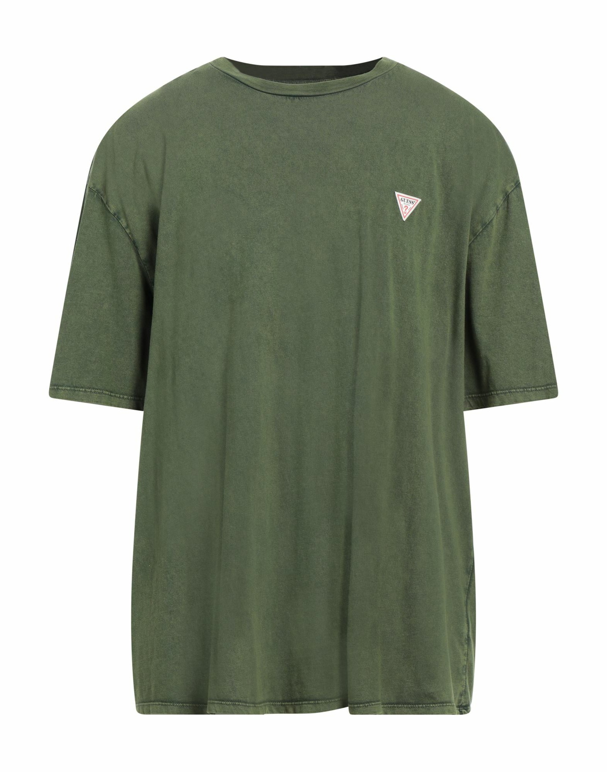 Guess Mens T-shirt Military in Green