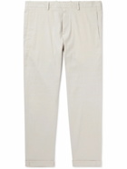 Theory - Zaine Tapered Linen-Blend Suit Trousers - Neutrals