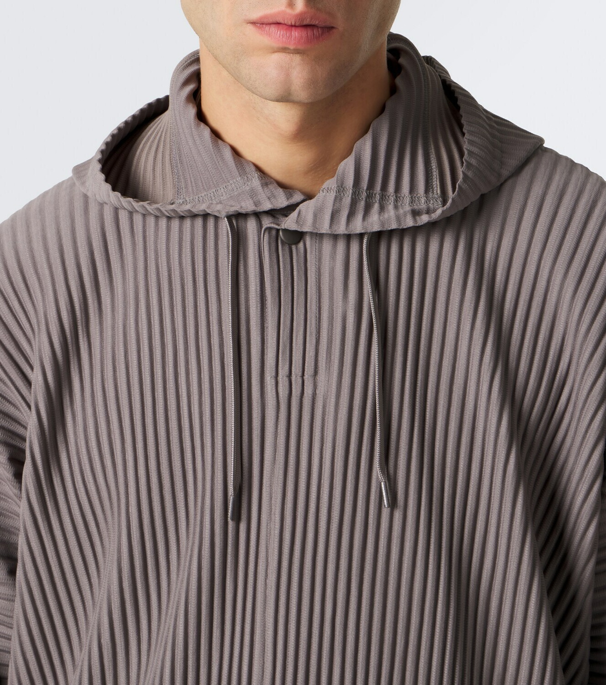Homme Plissé Issey Miyake Monthly Colors: October pleated hoodie