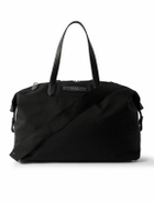 Smythson - Norton Leather-Trimmed Canvas Weekend Bag