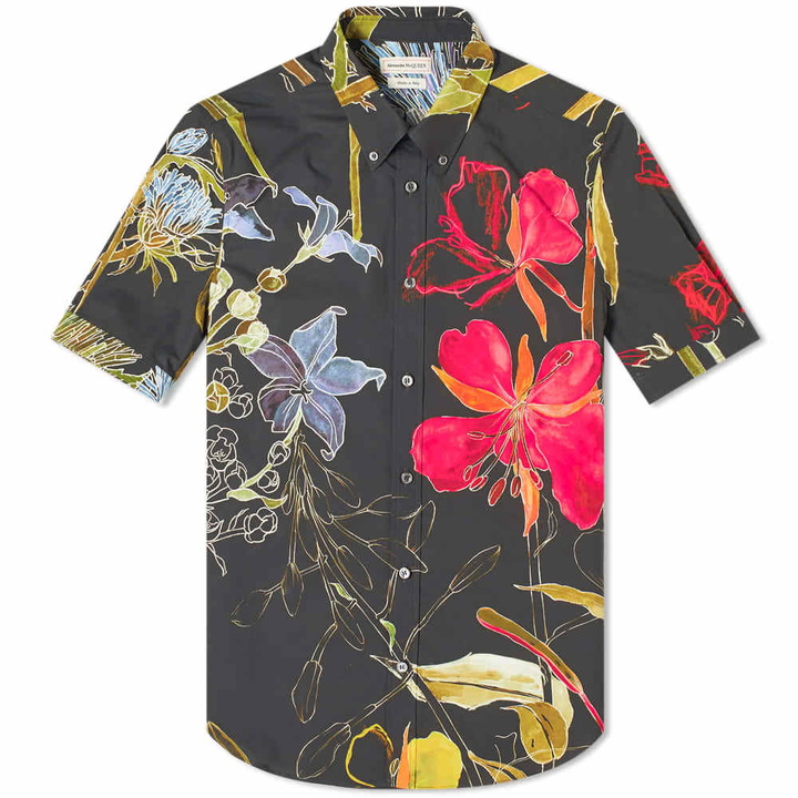 Photo: Alexander McQueen Short Sleeve Floral Shirt