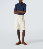 Fedeli Cotton terry polo shirt