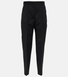 Toteme - High-rise virgin wool pants