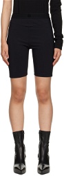 Givenchy Black Embroidered Shorts