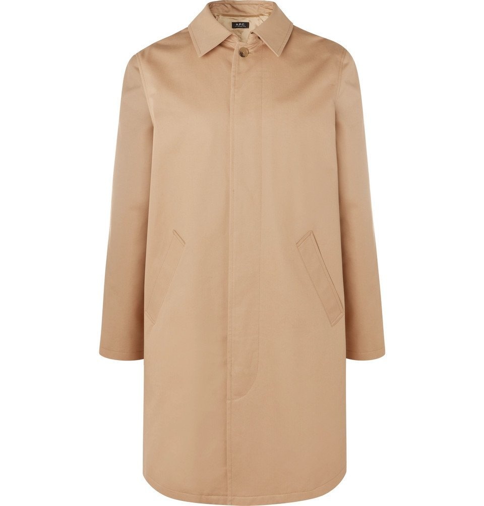Photo: A.P.C. - Cotton-Twill Trench Coat - Beige