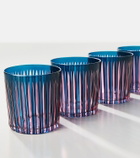 L'Objet Prism set of 4 glasses