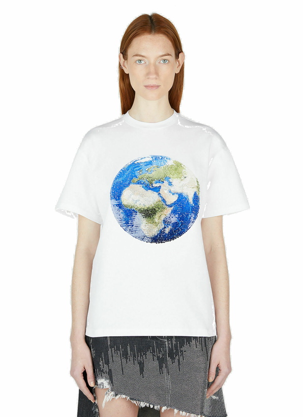 Photo: JW Anderson - Globe T-Shirt in White