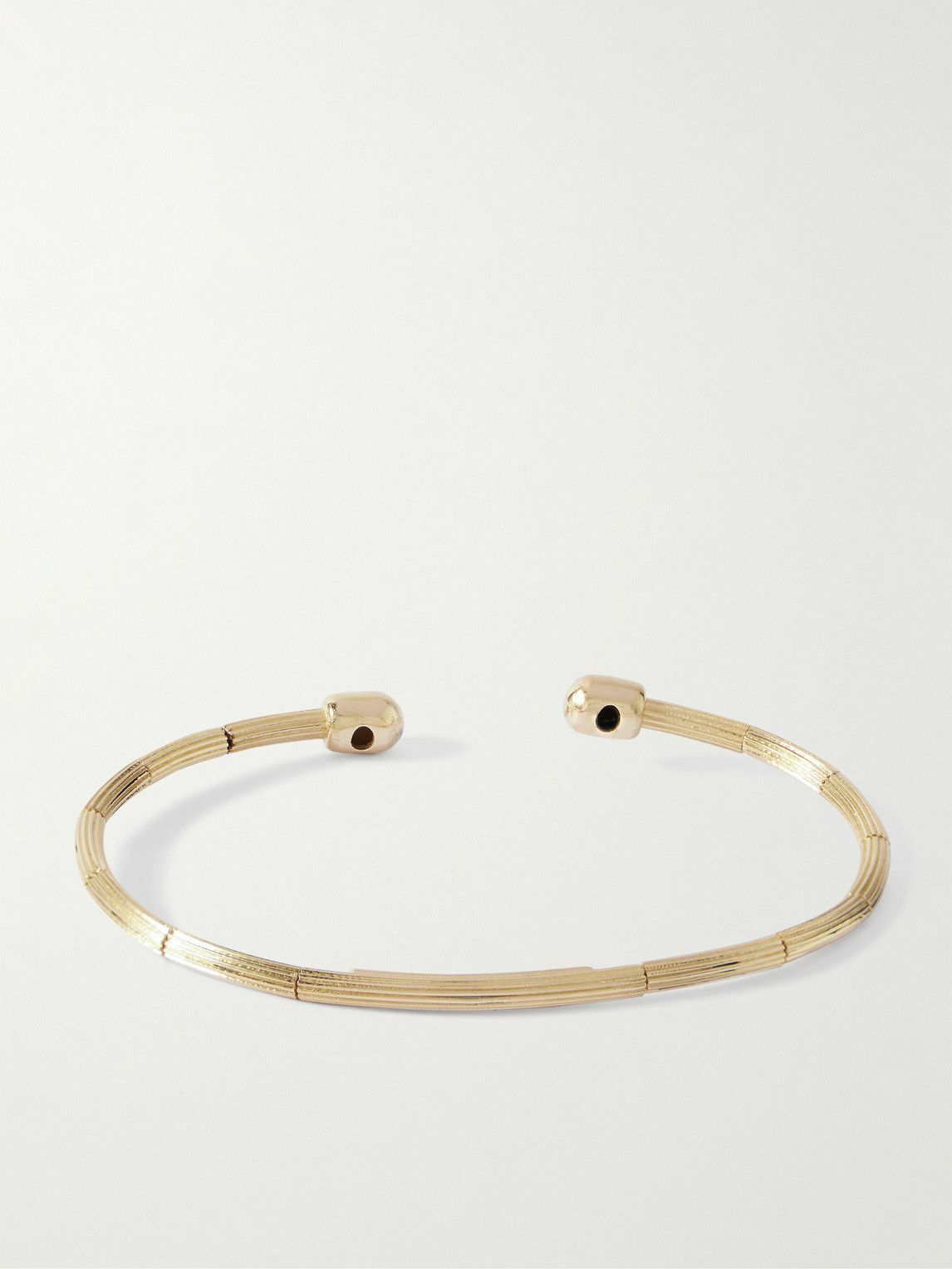 Luis Morais - Slender Twist Gold Cuff