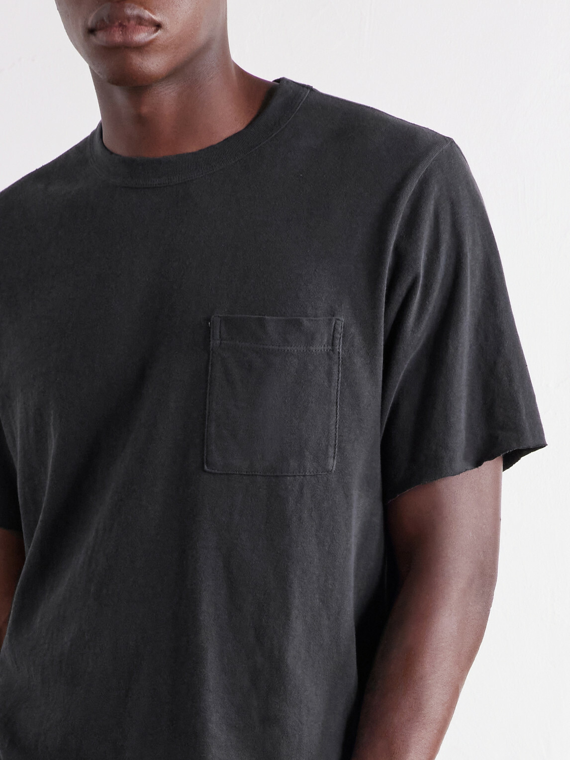 James Perse - Slub Cotton-Jersey T-Shirt - Black