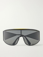 LOEWE - Speed Shield Aviator-Style Metal Sunglasses - Black