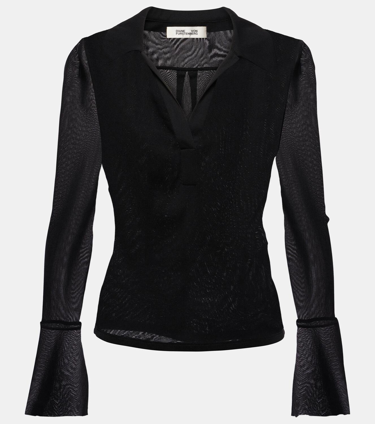 Diane von Furstenberg Mackenzie mesh top