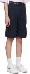 Camiel Fortgens Navy Suit Shorts