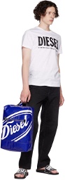 Diesel Blue Charly Tarpaulin Backpack
