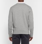 Officine Generale - Loopback Cotton-Jersey Sweatshirt - Men - Gray