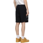 Helmut Lang Black Saintwoods Edition HL Ocean Shorts