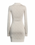 Palm Angels Womens Mini dress in Beige