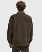 CLOSED COACH JACKET Brown Mens Overshirt