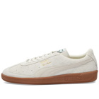 Puma Men's Vlado Stenzel Hairy Suede Sneakers in Whisper White/Gum