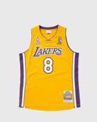 Mitchell & Ness Nba Authentic Jersey Los Angeles Lakers 2001 02 Kobe Bryant #8 Yellow - Mens - Jerseys