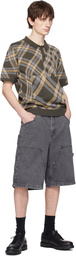 Dime Brown Antique Polo