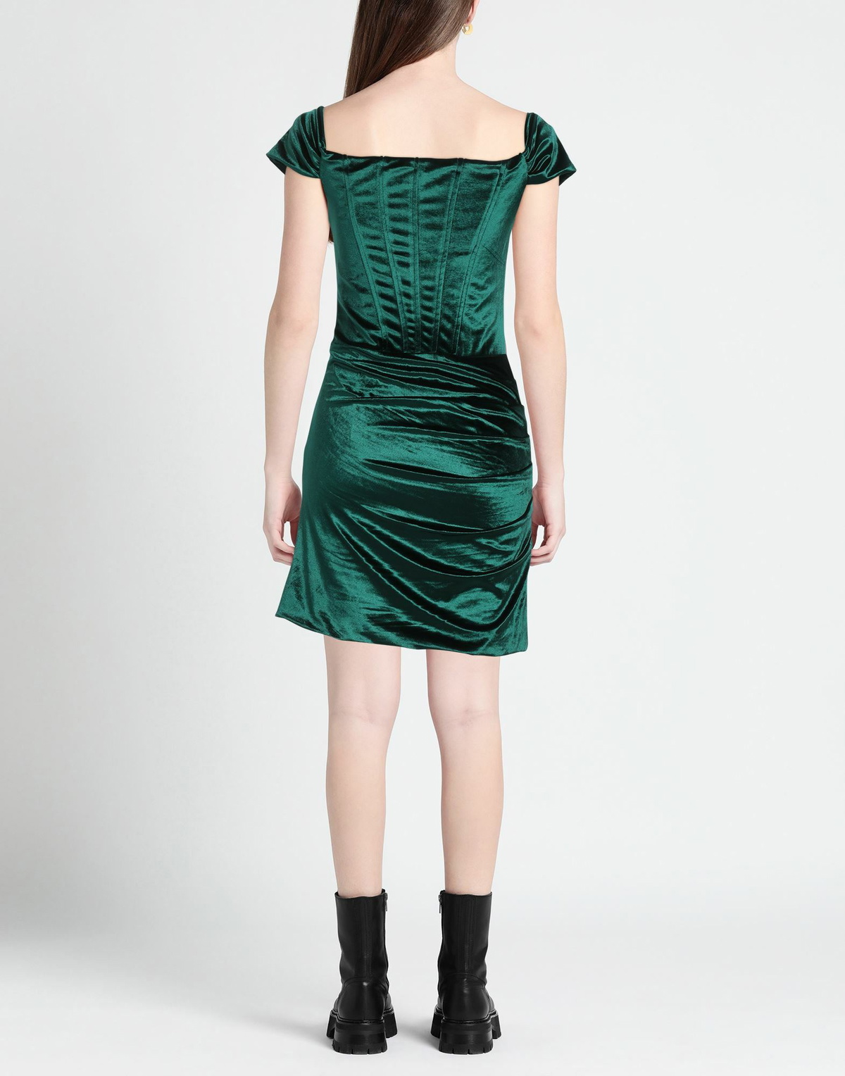 Jijil Womens Mini dress Emerald in Green