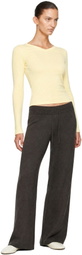LISA YANG Brown Sofi Trousers