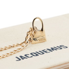 Jacquemus Men's Chiquito Necklace in Light Gold