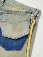 Maison Margiela - Straight-Leg Distressed Denim Jeans - Blue