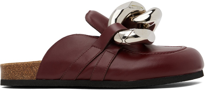 Photo: JW Anderson Burgundy Chain Loafers