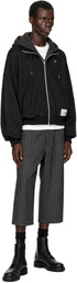 Maison MIHARA YASUHIRO Black Shifted Layer Track Jacket