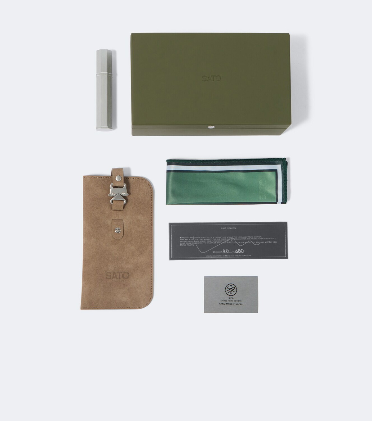 Sato Cervantes rectangular sunglasses