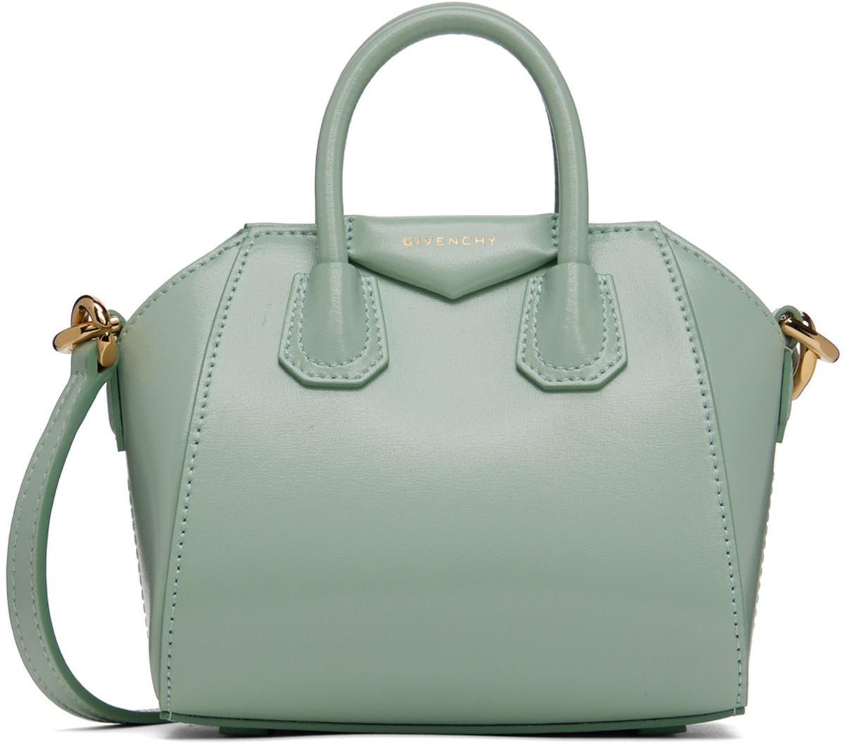 Givenchy Green Micro Antigona Bag Givenchy