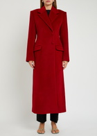 Tove Vonnie Darted Wool Coat Dark Red
