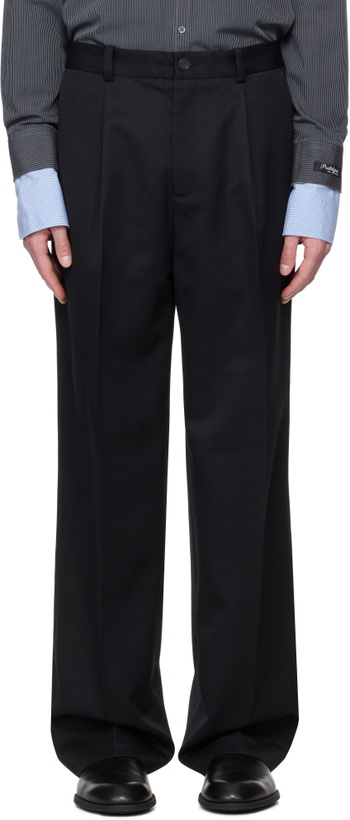 Photo: Han Kjobenhavn Black Boxy Suit Trousers