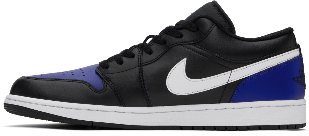 Nike Jordan Navy & Black Air Jordan 1 Low Sneakers