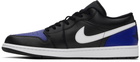 Nike Jordan Navy & Black Air Jordan 1 Low Sneakers